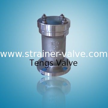 Flanged Ends Cast Stainless Steel Body Single Orifice Air Release Valves