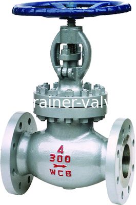 API Industrial Cast Steel Flanged Handwheel Globe Valve ANSI Class 300LBS