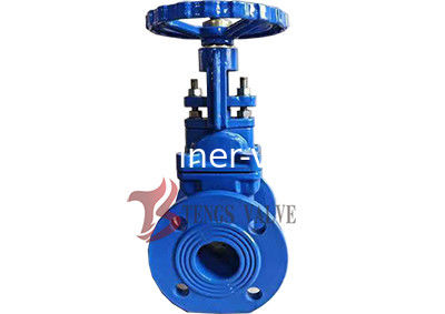 GGG50 Resilient Wedge Gate Valve, Ductile Iron, DI Manual Rising Stem Gate Valves, Flange PN16