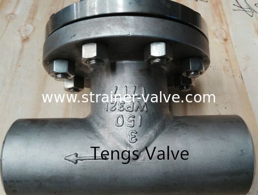 Welded Stainless Steel T Type Strainer, Fabricated Steel Bw Ends T Strainers