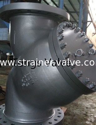 API Y Filter Flanged Cast Steel Industrial Y Yype Strainer Ansi Standards