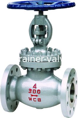 API Industrial Cast Steel Flanged Handwheel Globe Valve Stop Valve ANSI Class 150LBS To 1500LBS